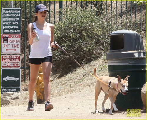  Jenna Dewan & Lulu: Runyon Canyon Dog Walk