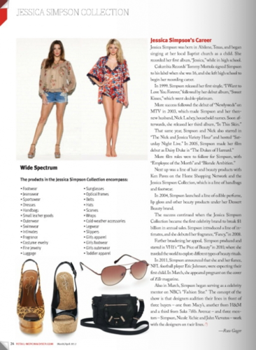  Jessica - Magazine Scans - Retail Merchandiser - March/April 2012