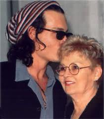  Johnny and his mom, Sweet<3