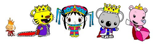  Kai-Lan's Royal Adventures Characters - Main Characters