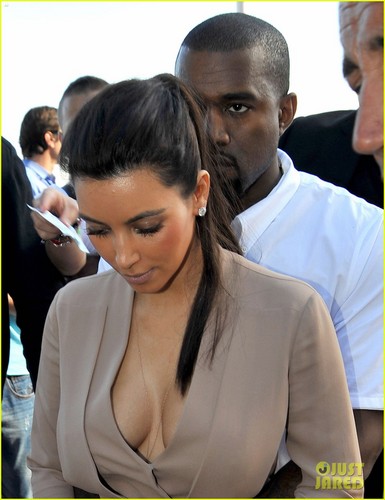 Kim & Kanye: Cannes Film Festival 2012!