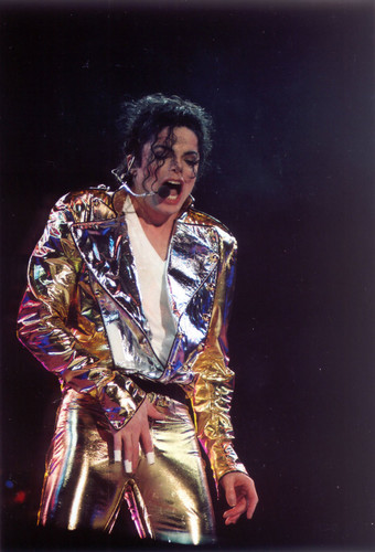  MJ Gold PANTS!!! <3