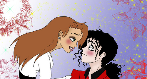  MJ desenhos animados <3