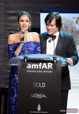  Nina Dobrev at 2012 amfAR’s Cinema Against AIDS