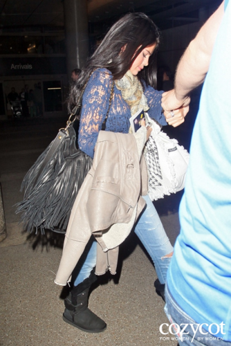  Selena - Arriving at the LAX - May 26, 2012