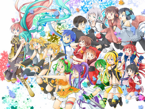  So many Japanese Vocaloids! ^^