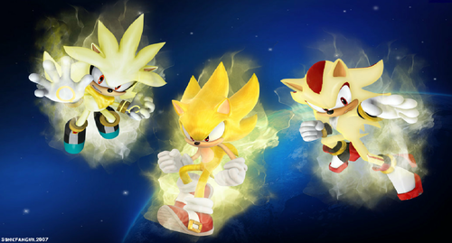  Sonic,Shadow and Silver
