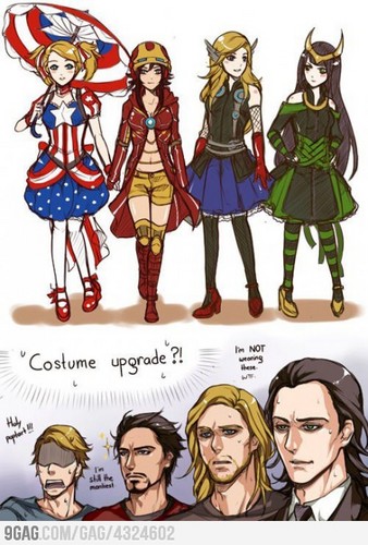 The Avengers in anime