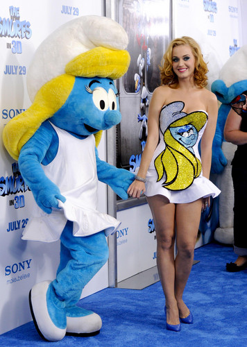  The Smurfs Premiere In New York [24 July 2011]