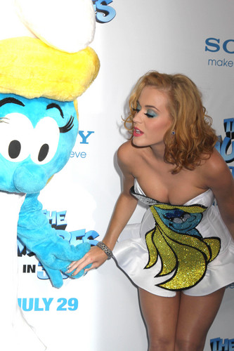  The Smurfs Premiere In New York [24 July 2011]