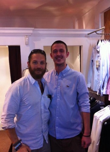  Tom Hardy at The House Designer Wear in the north of England (26th May 2012)