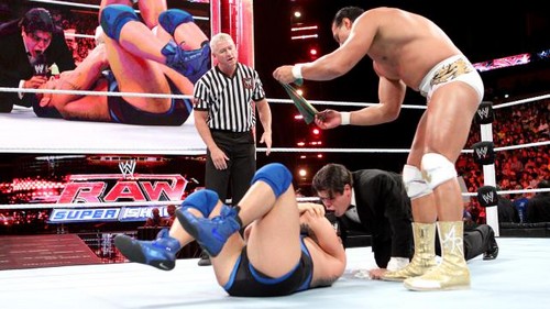  美国职业摔跤 Raw Del Rio vs Marella