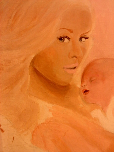  my painting of amazing christina