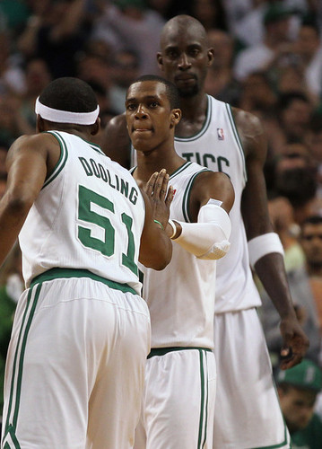 rajon's triple double helped C's advance to the semifinals