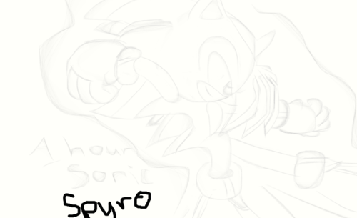  1 時 sonic: Spyro