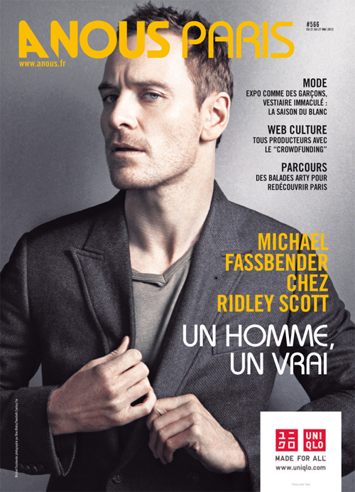 Anous Paris magazine cover