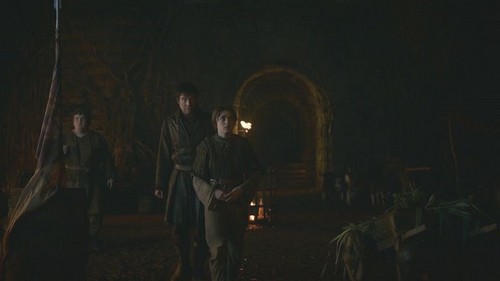  Arya with Gendry and Hot Pie
