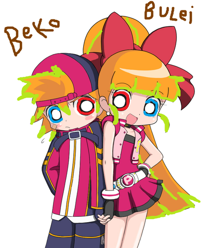  Beko and Bulei as Brick and Blossom