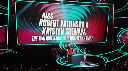  Best baciare - MTV Movie Awards 2012