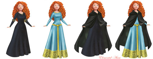  디즈니 Princess Merida dresses