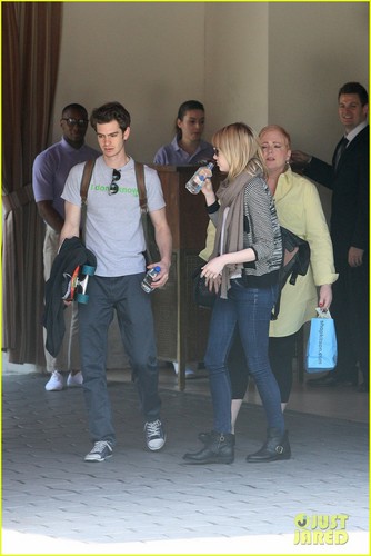 Emma Stone Flies High with Andrew Garfield