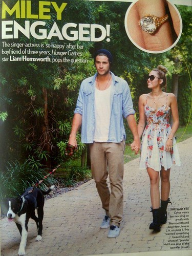  Engagment Article-Miley & Liam
