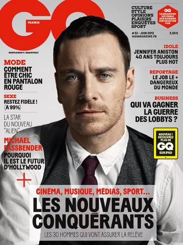  GQ France Magazine cover June 2012