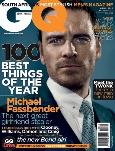 GQ South Africa April 2012 magazine cover