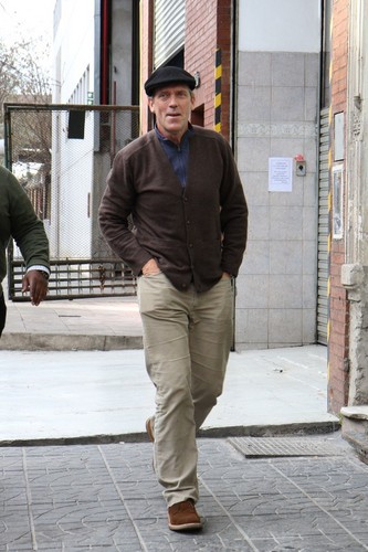  Hugh Laurie leaving El Obrero Restaurante 08.06.2012