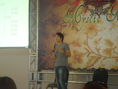  Ian at the Mystic Moon Convention 06.02.2012