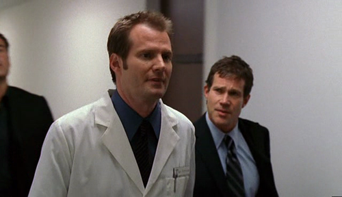 Jack Coleman playing a doctor in Nip/Tuck