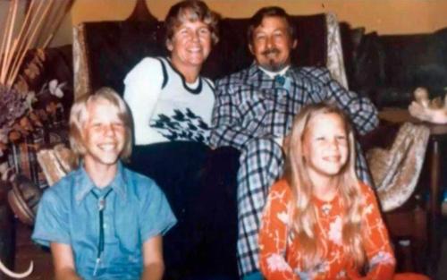  James & his family; - RARE