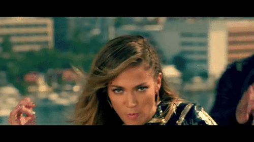  Jennifer Lopez in 'Follow The Leader' Музыка video