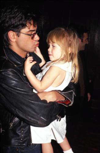  John Stamos and one of the Olson twins