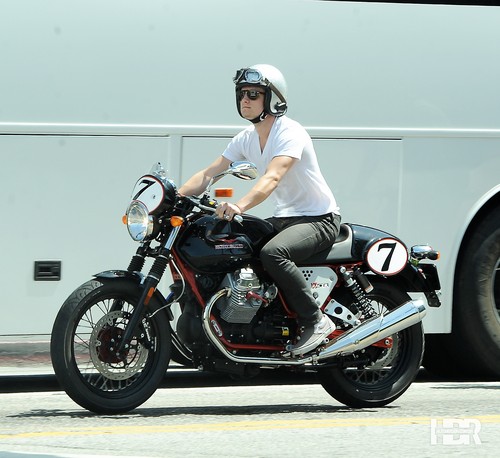  Josh riding his bike in LA
