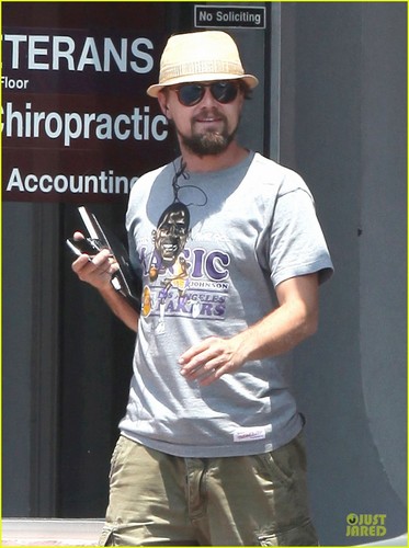 Leonardo DiCaprio: Chiropractor Visit in New Orleans