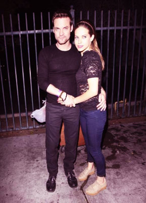  Lyndsy Fonseca and Shane West at Sayers Club