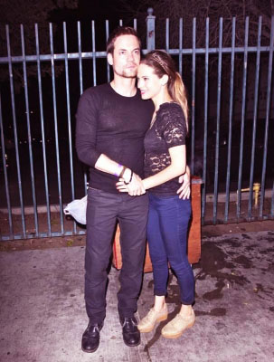 Lyndsy Fonseca and Shane West at Sayers Club