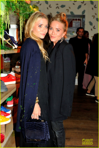  Mary-Kate & Ashley Olsen - At Superga‘s opening launch party, May 30, 2012