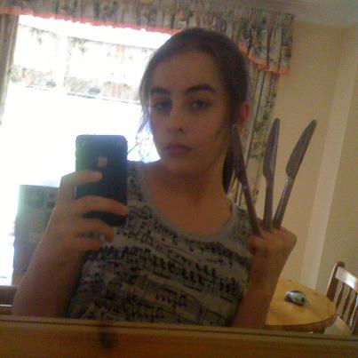  Me being normal and pretending to be Wolverine (My FaceBook pic XD)