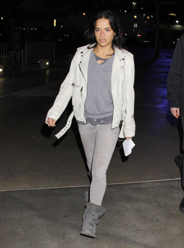  Michelle - at Staples Center, January 16, 2012
