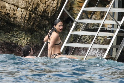  Michelle - in a Tan Bikini, in Antibes, France - May 23, 2012