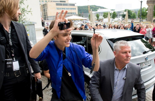 More pictures of Justin in Norway