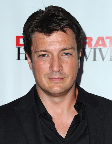  Nathan Fillion arrives to the Series Finale of ABC's "Desperate Housewives"