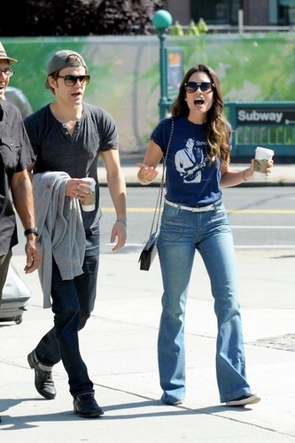  Paul Wesley and Torrey DeVitto