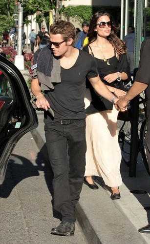 Paul Wesley and Torrey DeVitto