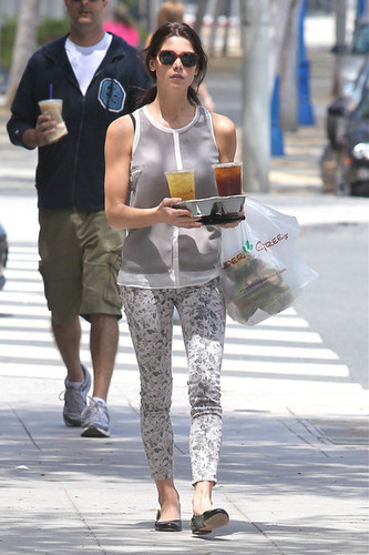  Picking up Some Lunch from Tender Greens in West Hollywood - June 5, 2012