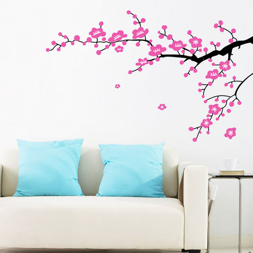  pflaume blume Branches Wand Sticker