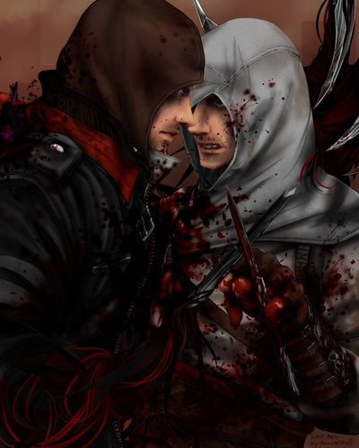  Prototype-Assassin's Creed crossover art.