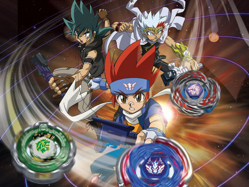  bila mpangilio pics of Kyoya and the rest of the Legend Bladers from Beyblade Metal Fury